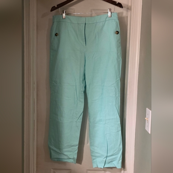 J. Crew Factory Pants - J. Crew Factory Linen-Cotton Blend Sailor Pants